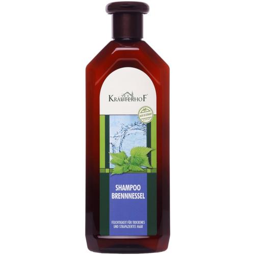 Krauterhof Nettle Shampoo for Dry & Stressed Hair Απαλό Σαμπουάν με Εκχύλισμα Τσουκνίδας για Ταλαιπωρημένα, Ξηρά Μαλλιά 500ml